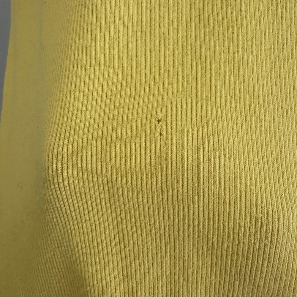 Pink and Yellow Y2K Lace Trim Tank Tops - Small - Picture 7 of 8